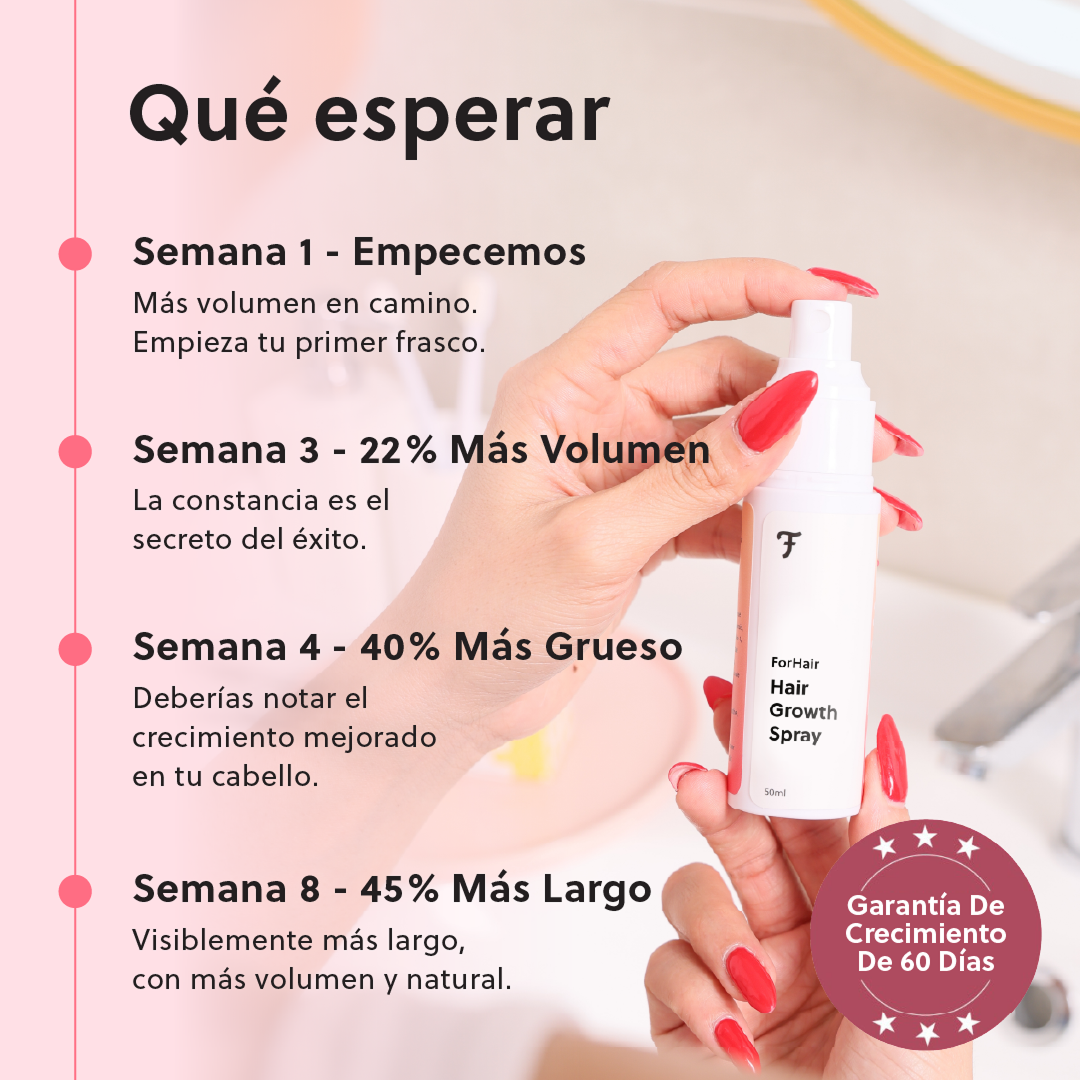 Spray de Aceite para el Crecimiento del Cabello